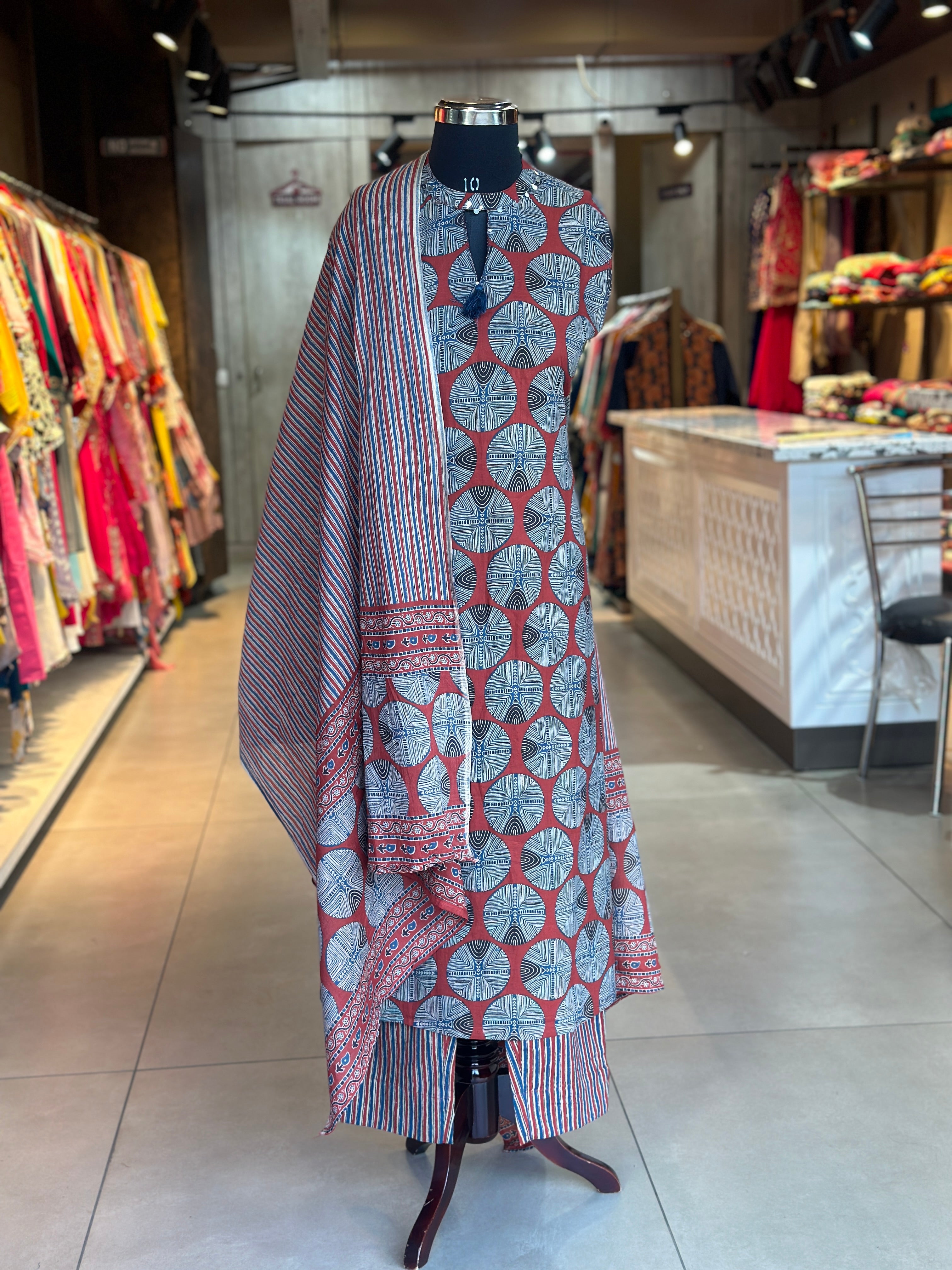 COTTON SUIT SET