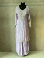 PREMIUM HANDWORK PLAZO SET