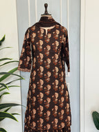 🍁Traditional Print Skirt Set🍁