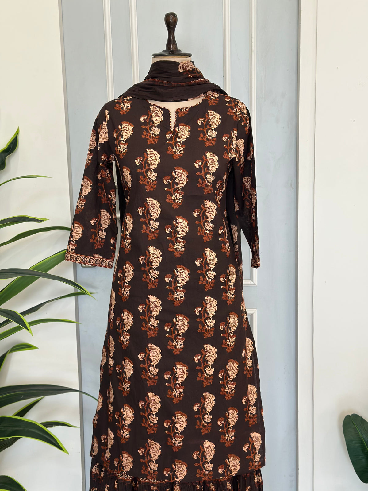 🍁Traditional Print Skirt Set🍁