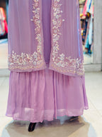 INDO-FUSION GOWN WITH SHURG