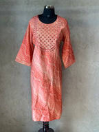 KURTI WITH SEQUENCE WORK