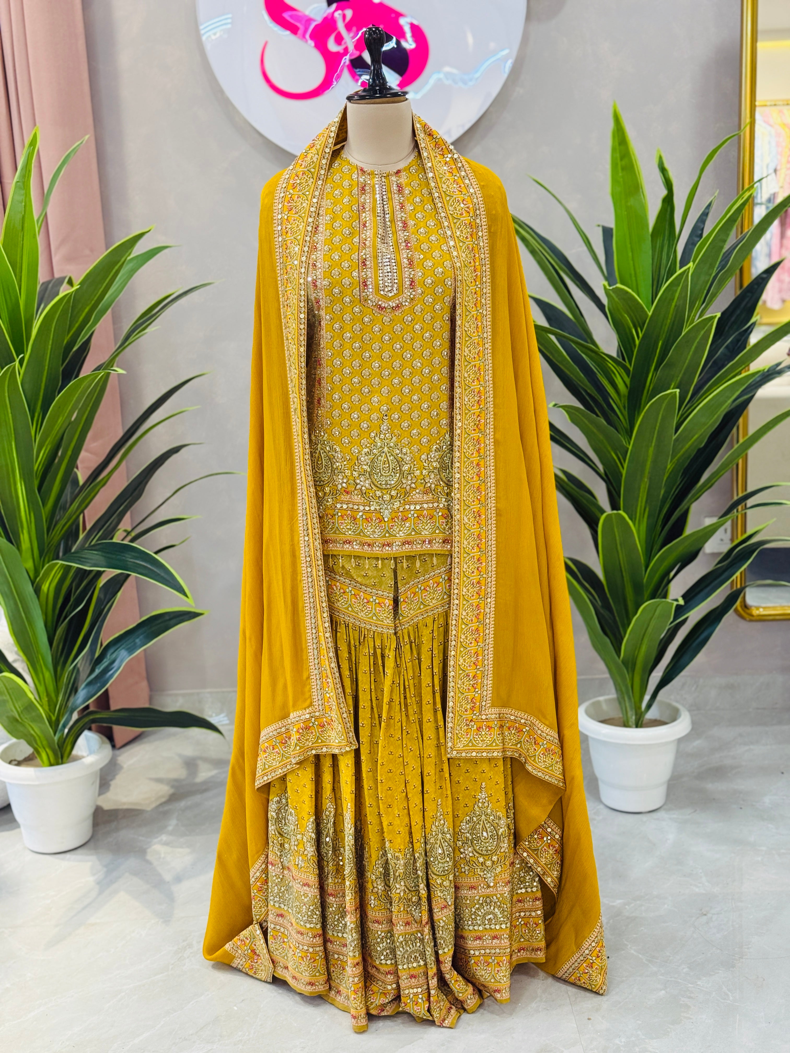 Premium Handwork Garara Set