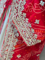 INDO-FUSION GOTA PATTI HANDWORK JACKET SET