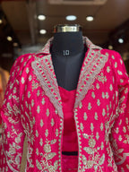 INDO-FUSION SHRARA WITH JACKET SET