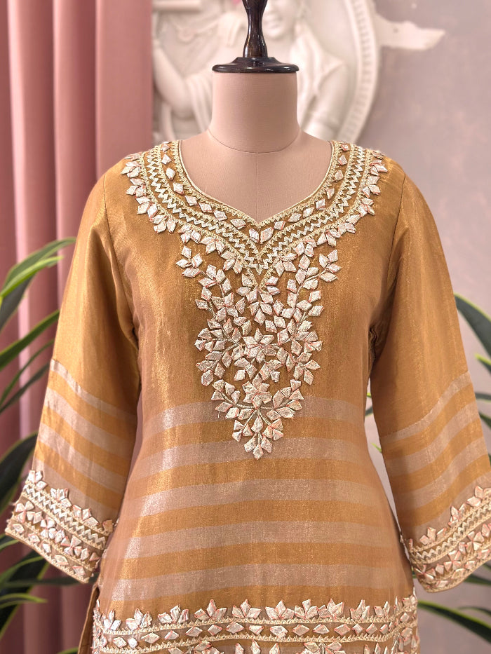 Gota Patti Handwork Sharara Set