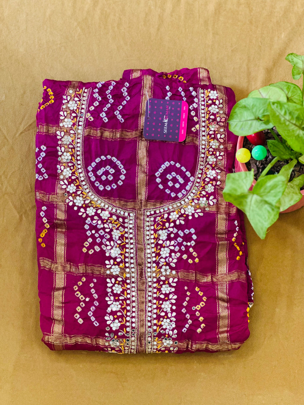 Royal Bhandej Grace Unstitched Suit Set