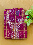 Royal Bhandej Grace Unstitched Suit Set
