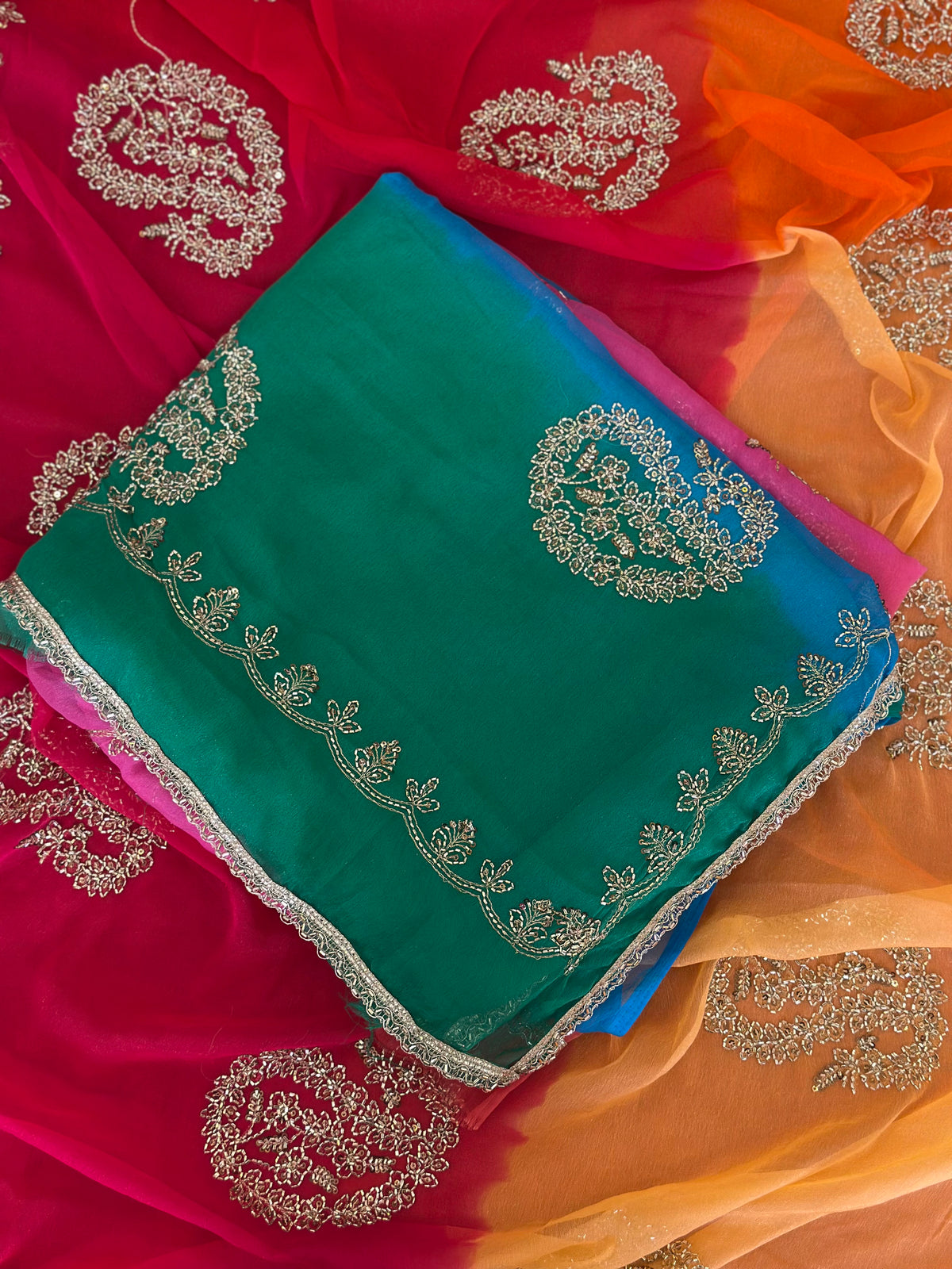 Festive Wear Premium Handwork Saree