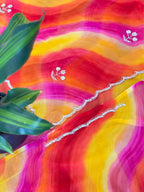 Multicolor Printed Saree With Traditional Touch