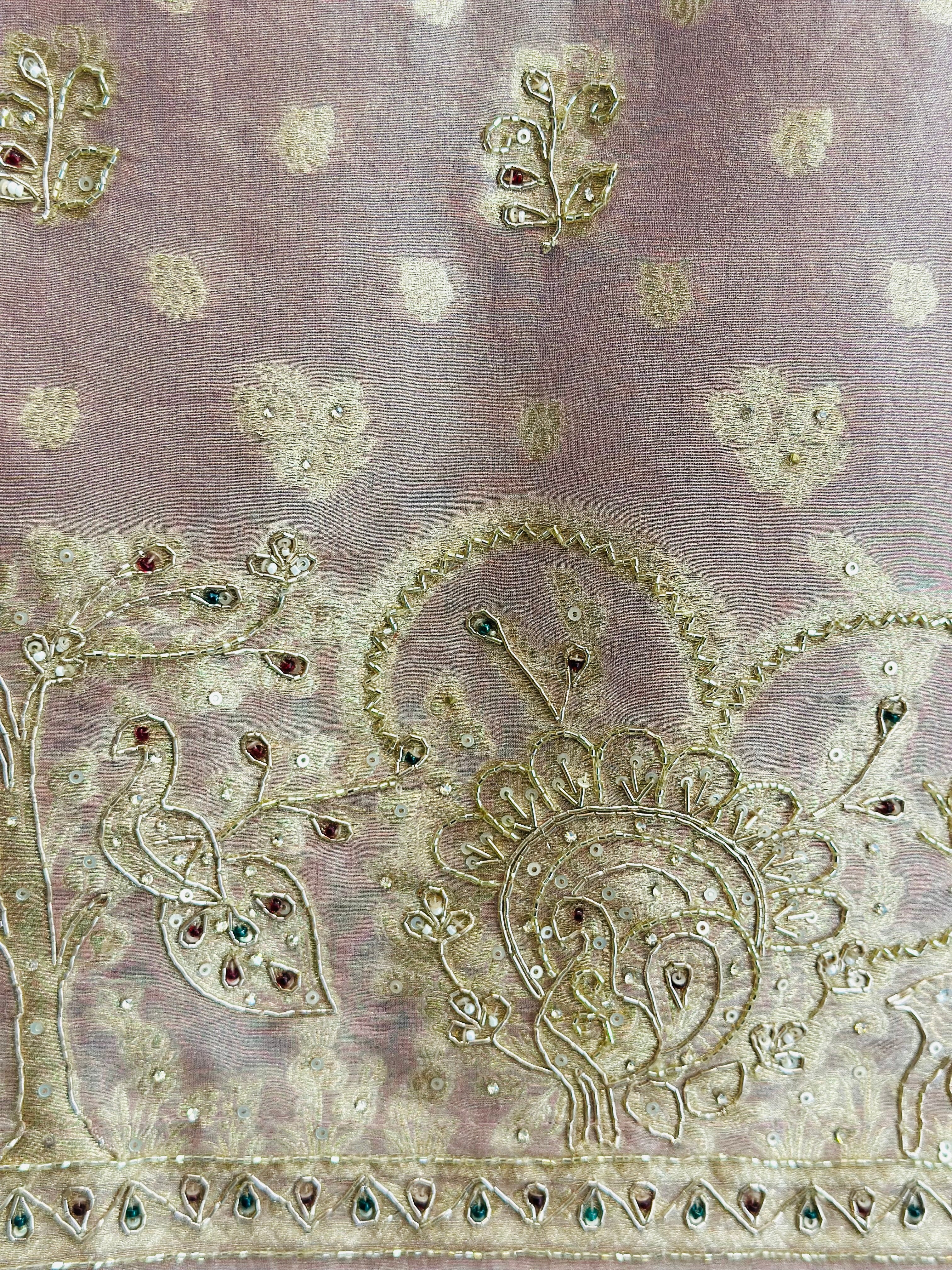 Premium Zardozi Handwork Suit Set