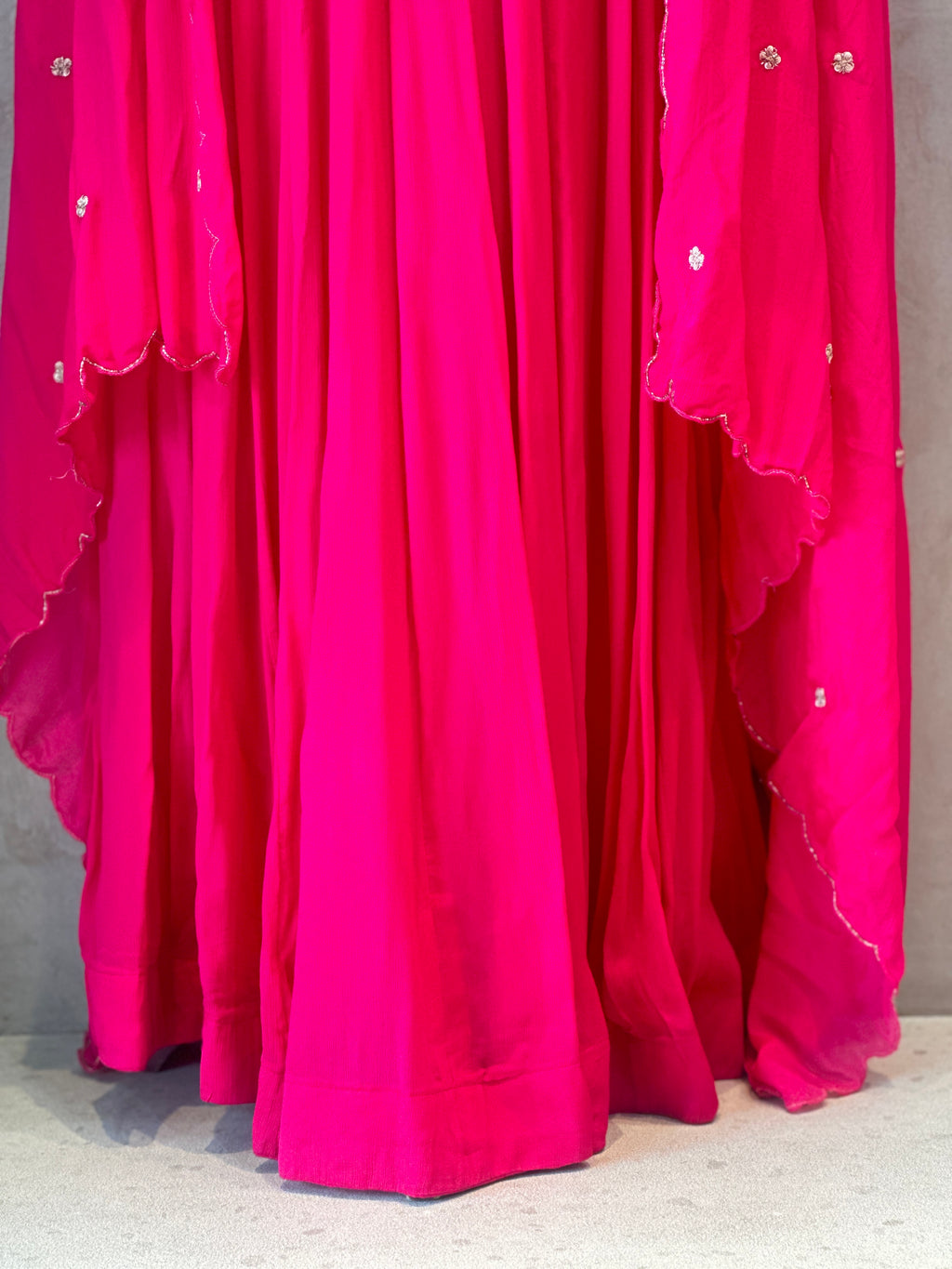 RAKHI SPECIAL ZARDOSI HANDWORK ANARKALI SUIT