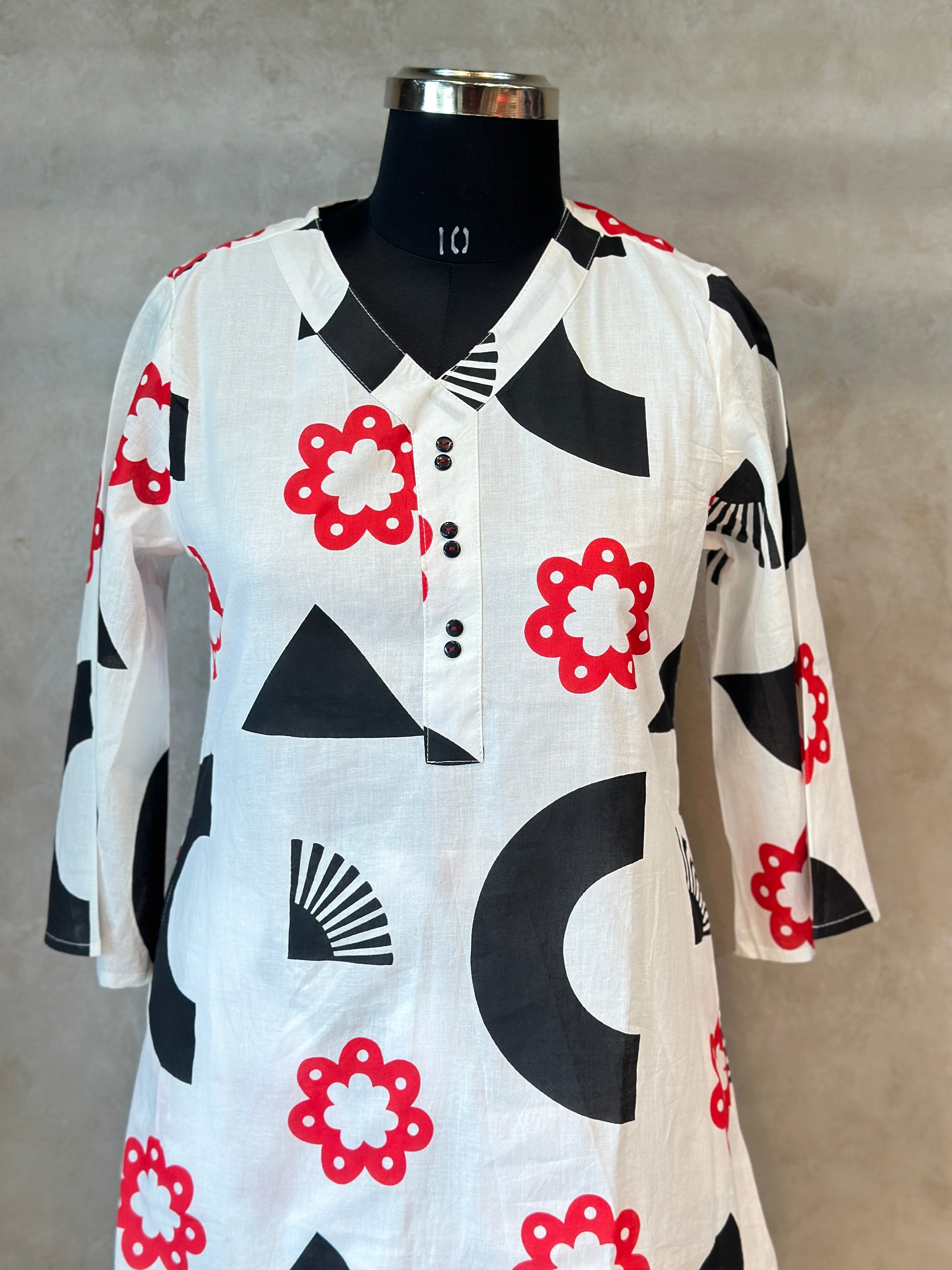TWO PIECE COTTON SUIT SET