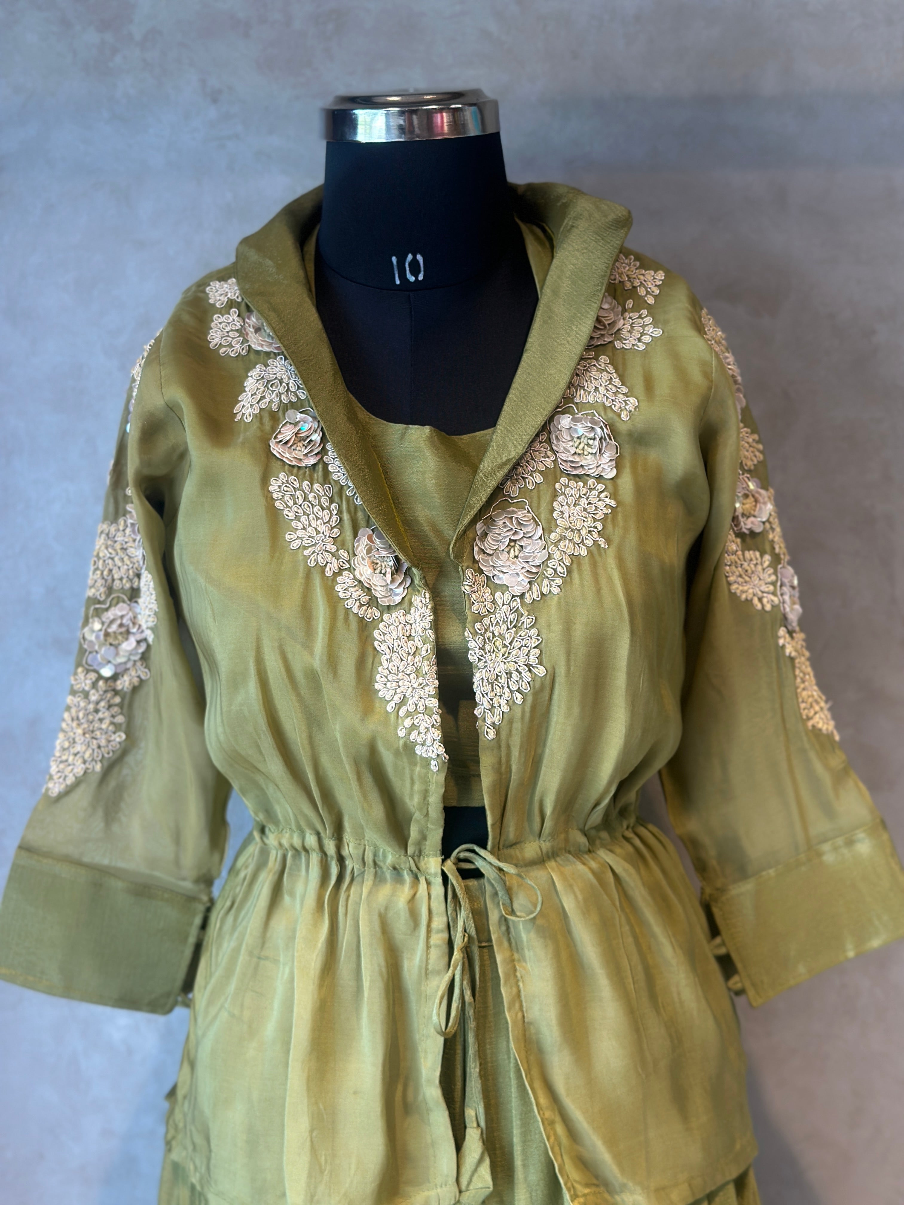 INDO-FUSION JACKET SKIRT SET