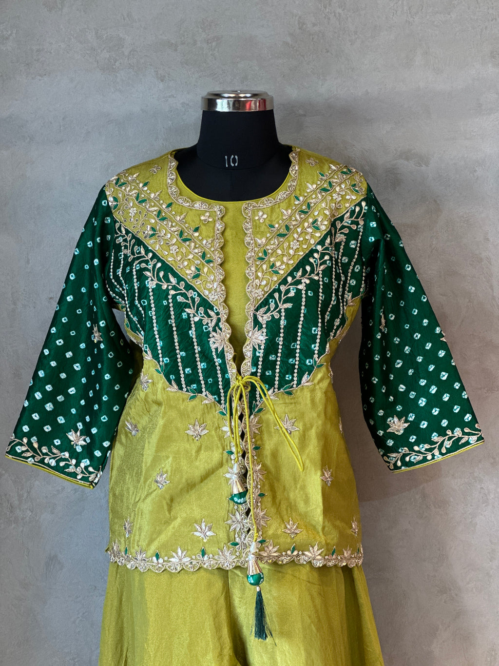 INDO FUSION HANDWORK PLAZO SET
