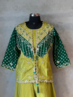 INDO FUSION HANDWORK PLAZO SET