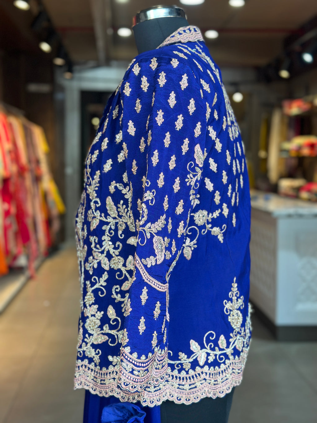 INDO-FUSION SHRARA WITH JACKET SET