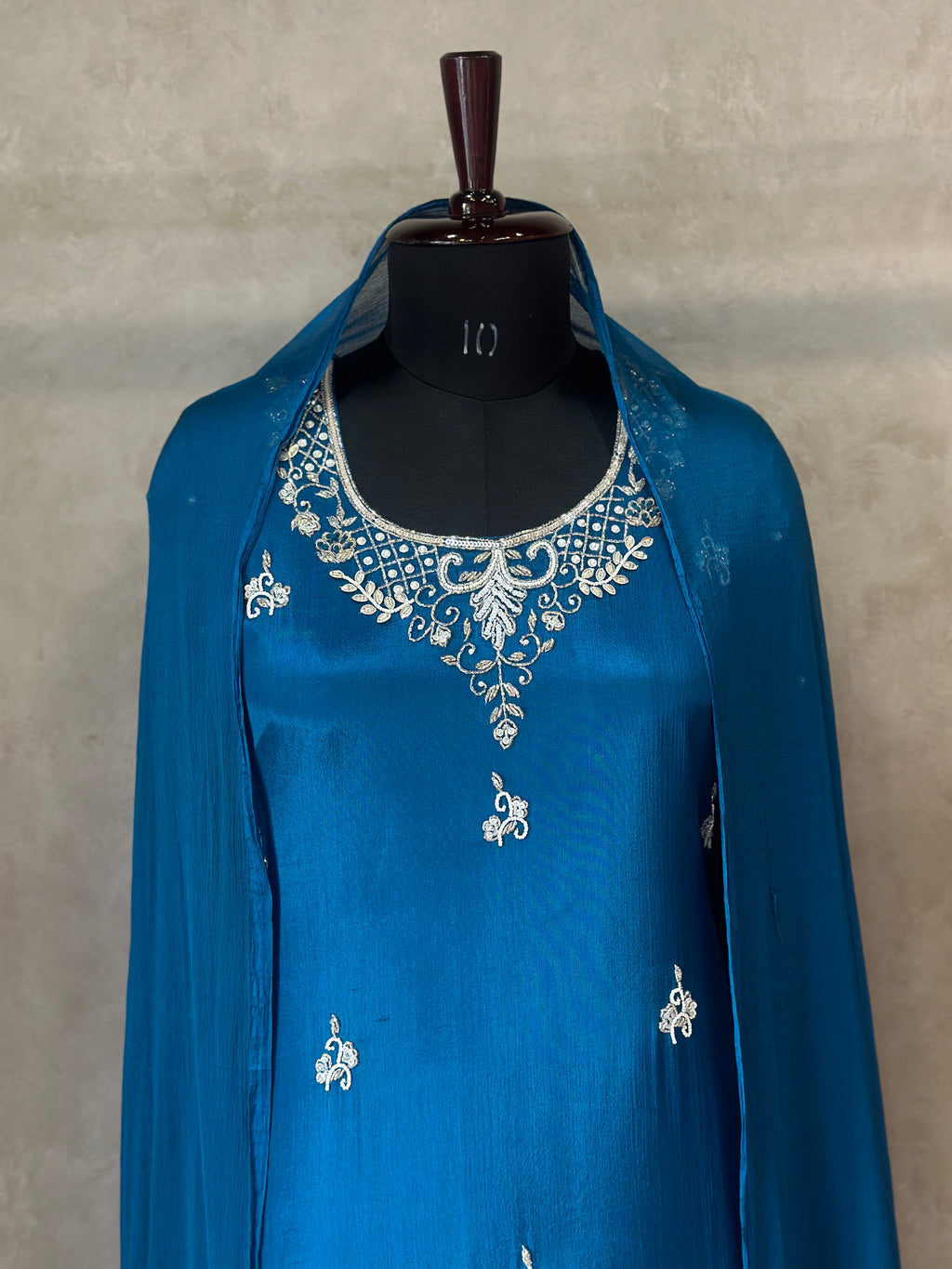 BEAUTIFUL HANDWORK SHARARA SET