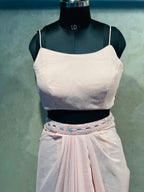 DESIGNER SLIT SKIRT OR CAP SET