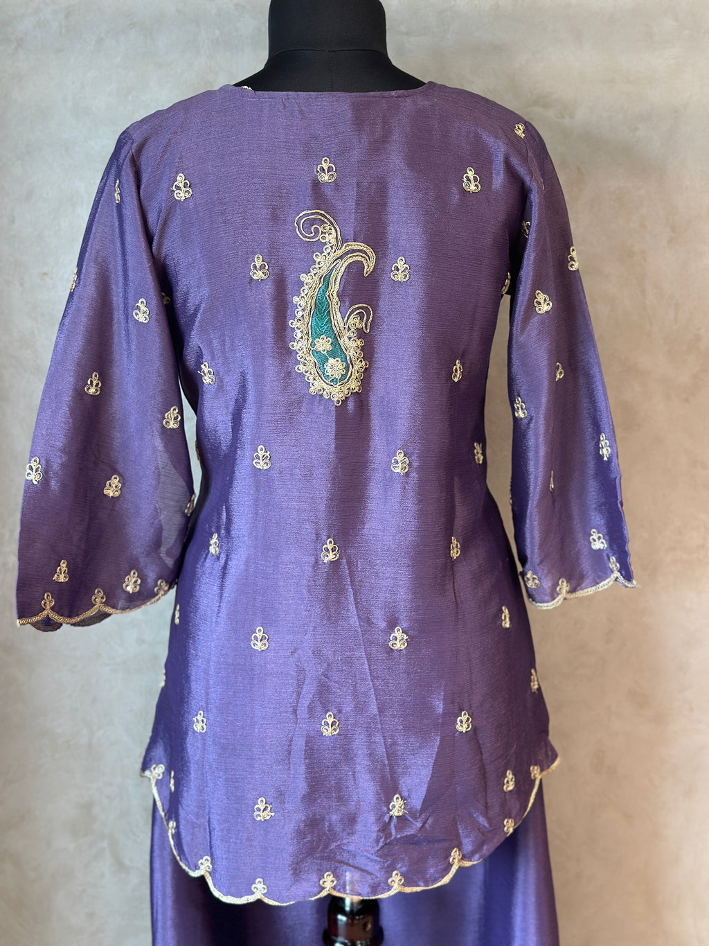 🌷🦋BEAUTIFUL HANDWORK PLAZO SET IN TWO SHADES 🦋🌷