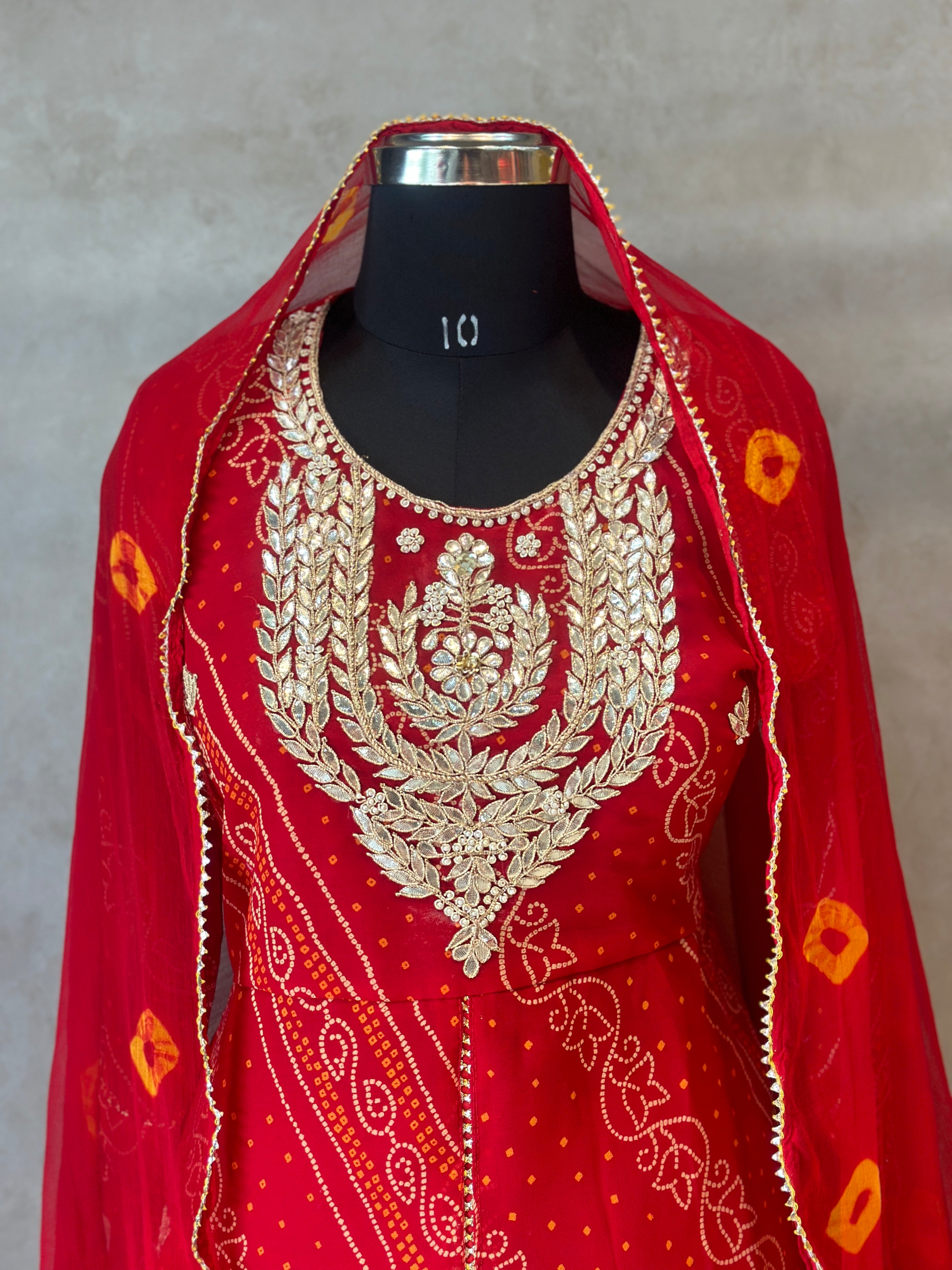 BHANDEJ SPECIAL HANDWORK SKIRT SET