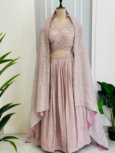 Premium Handwork Indo Fusion Lehnga Set