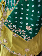 INDO FUSION HANDWORK PLAZO SET