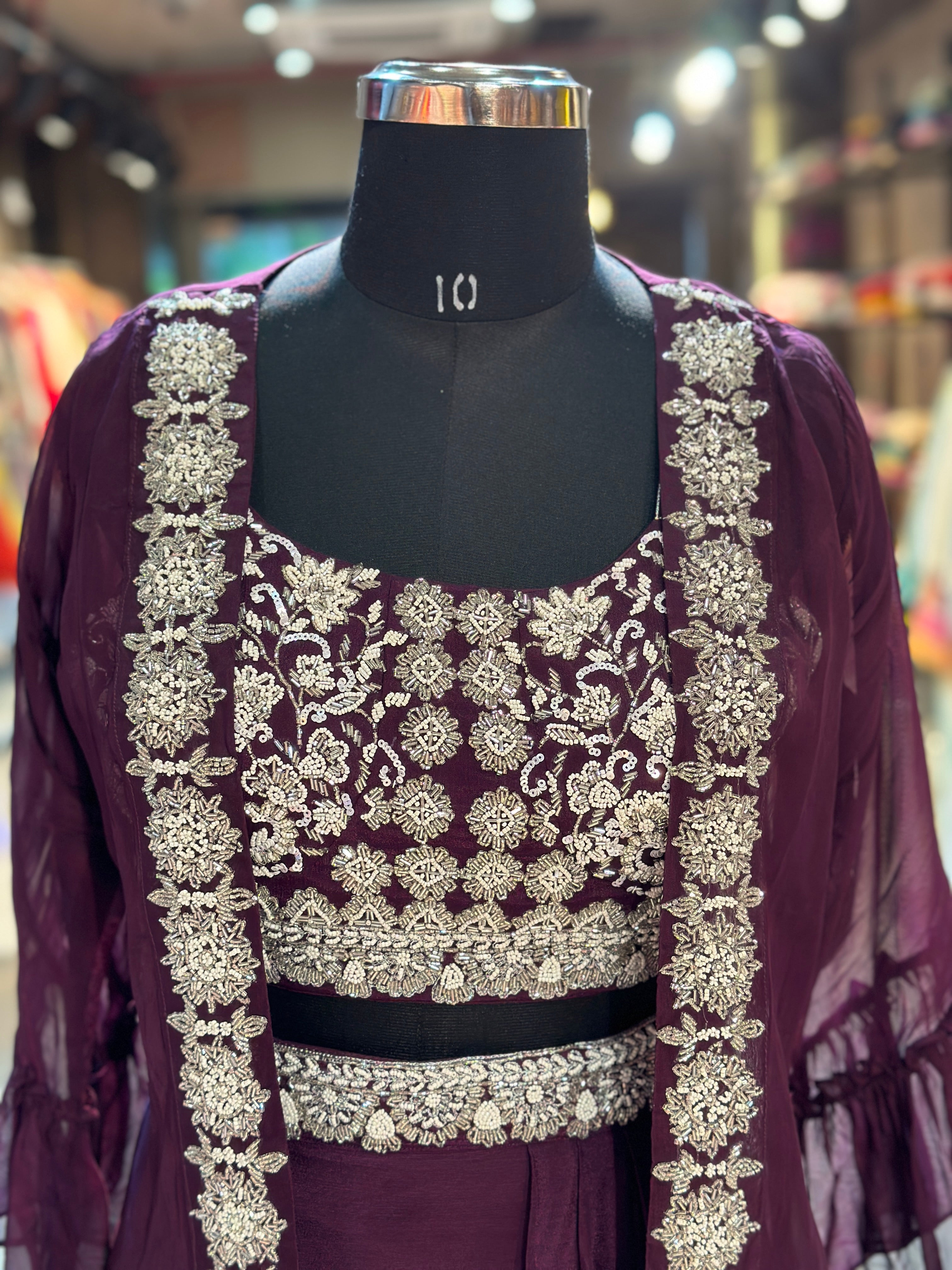 INDO FUSION THREE PIECE HANDWORK SET