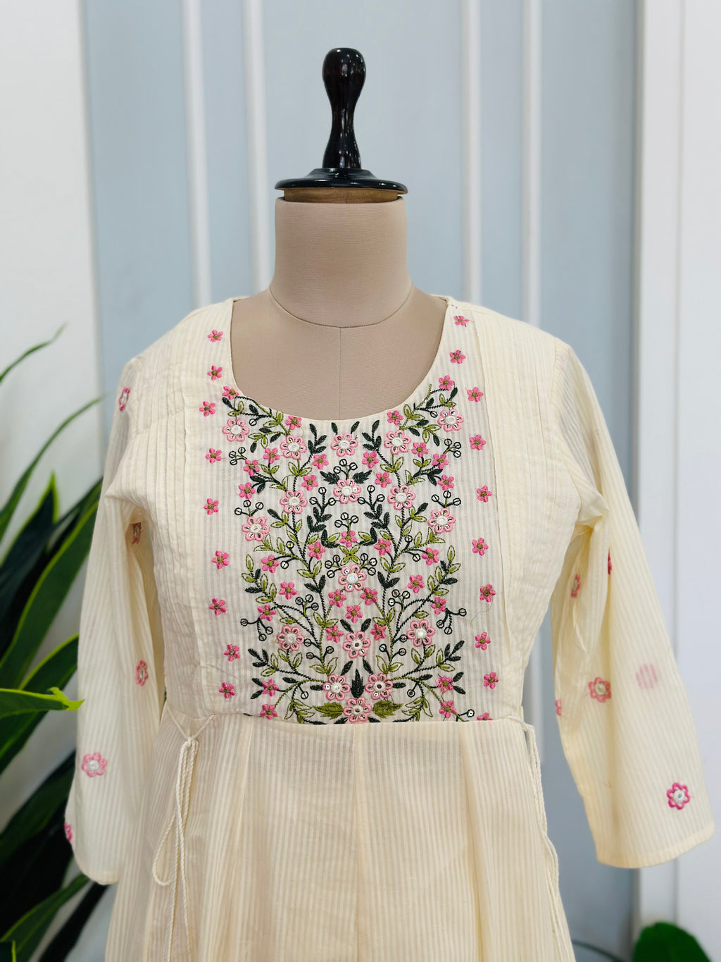 Premium Hand Painted & Embroidered Suit Set