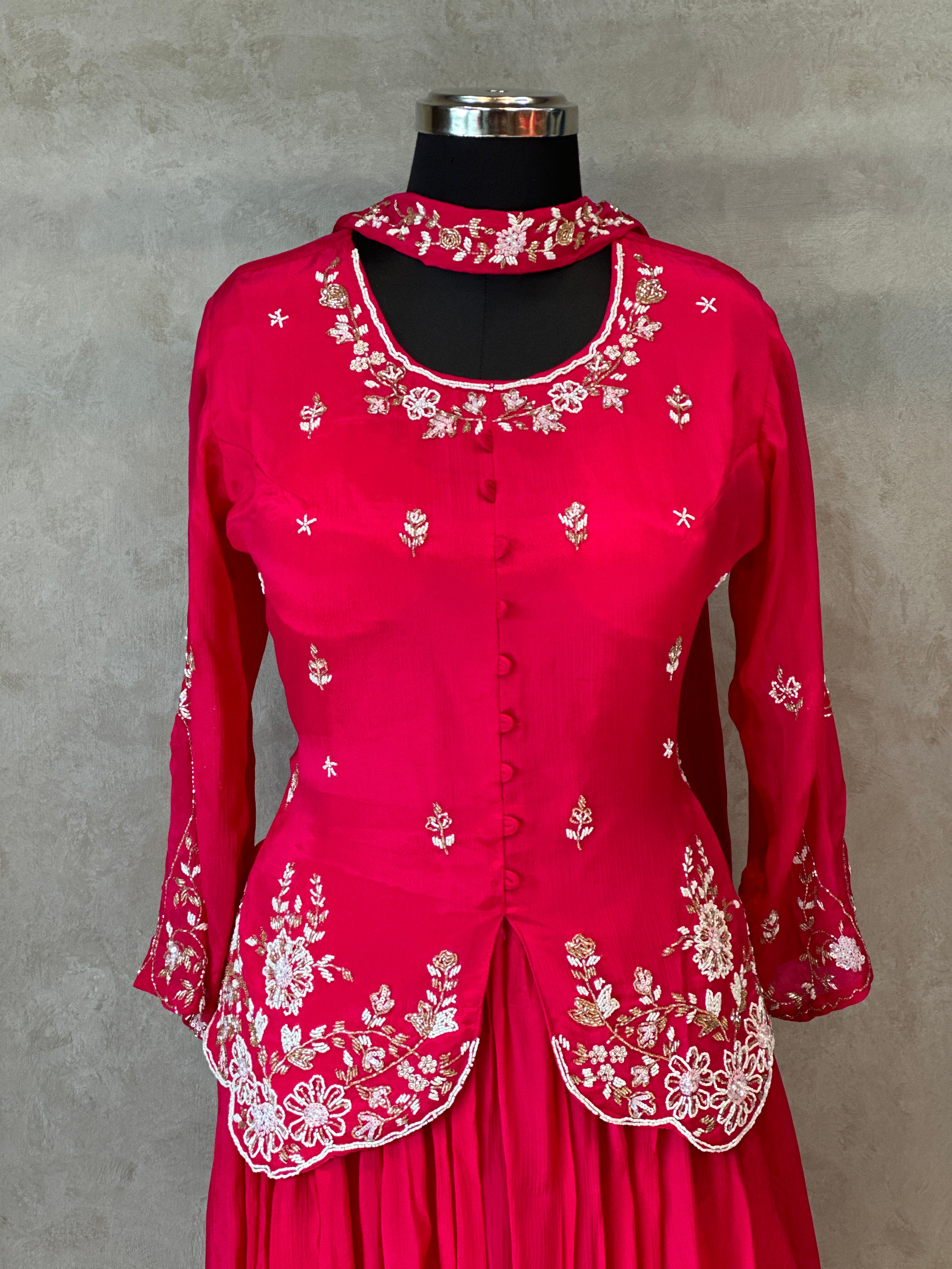 DIWALI SPECIAL INDO FUSION SKIRT SET