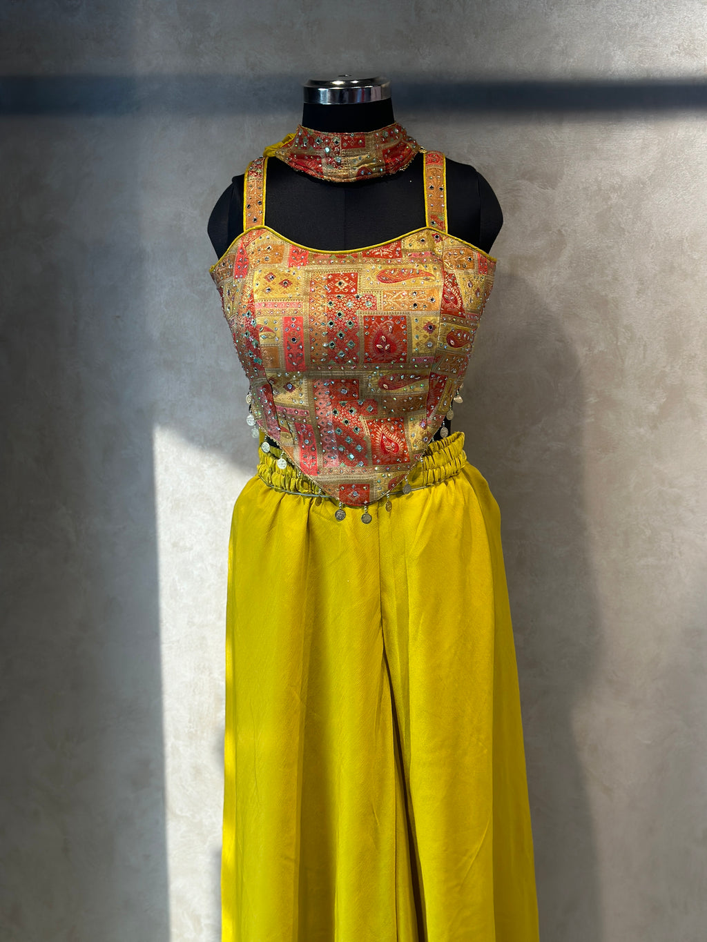 DESIGNER PLAZO SET