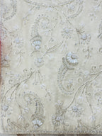 Unstitched Handwork Straight Suit Set