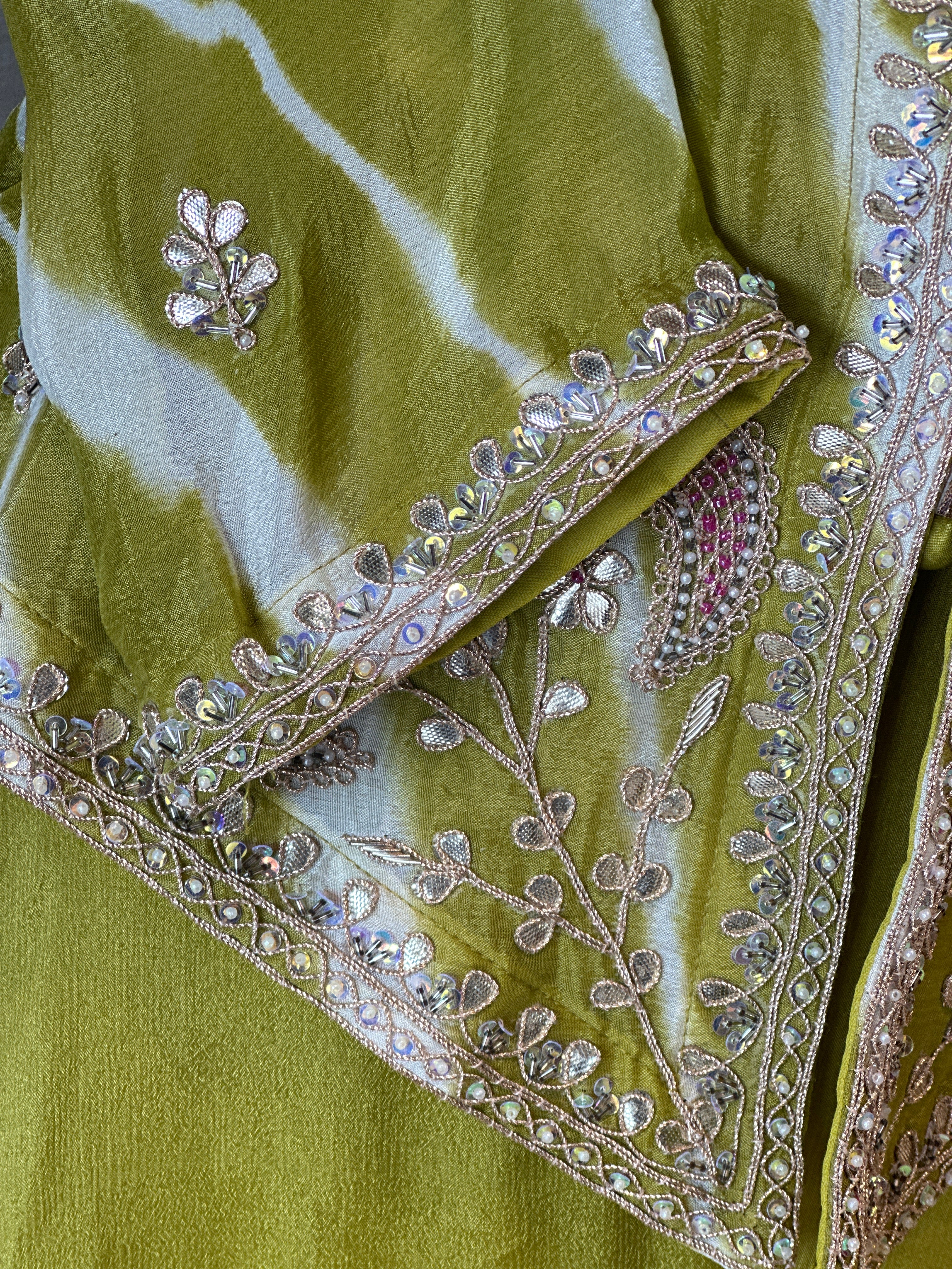 INDO FUSION HANDWORK PLAZO SET