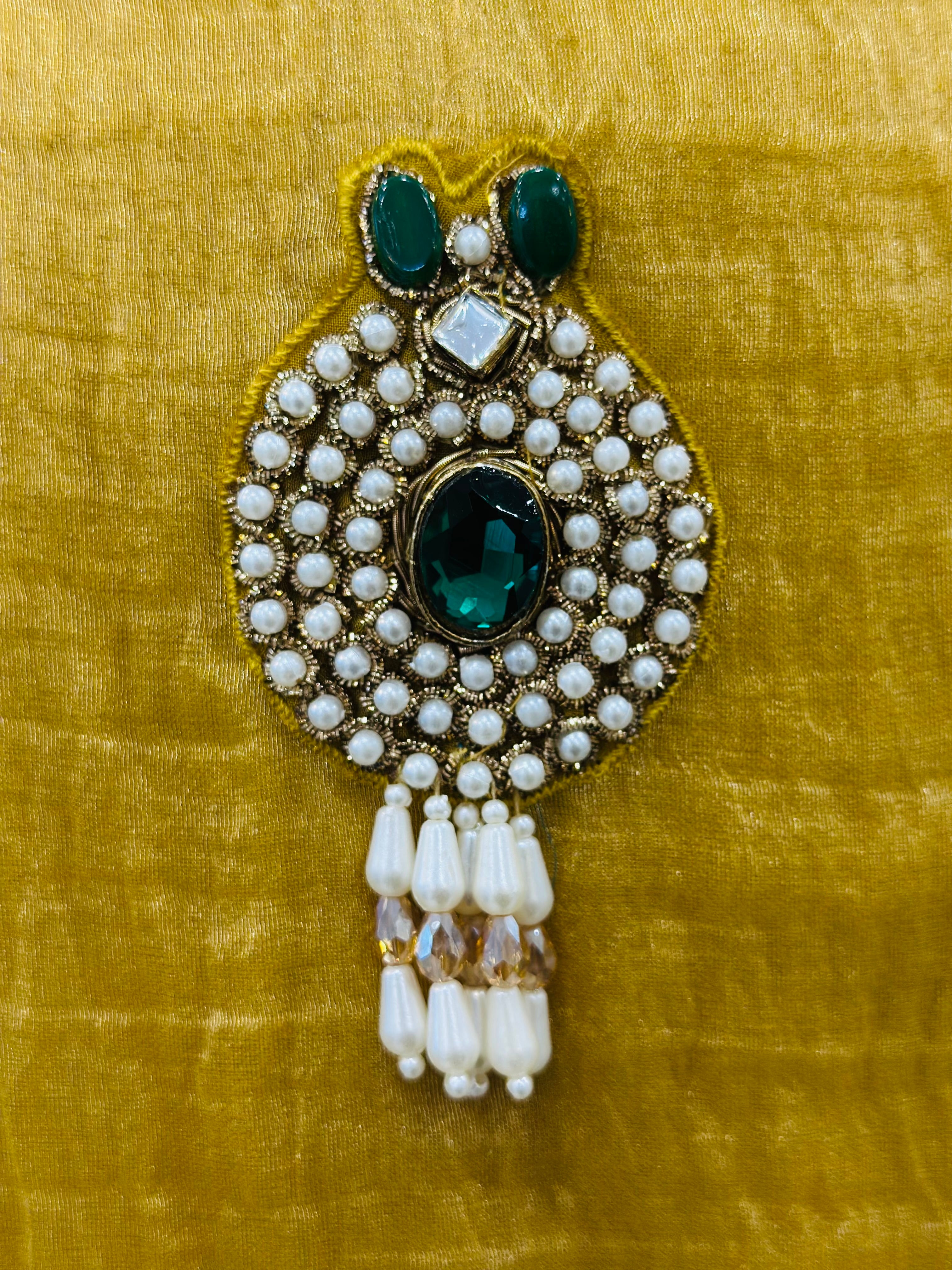 Trendy Farsi Kurta Set With Handwork