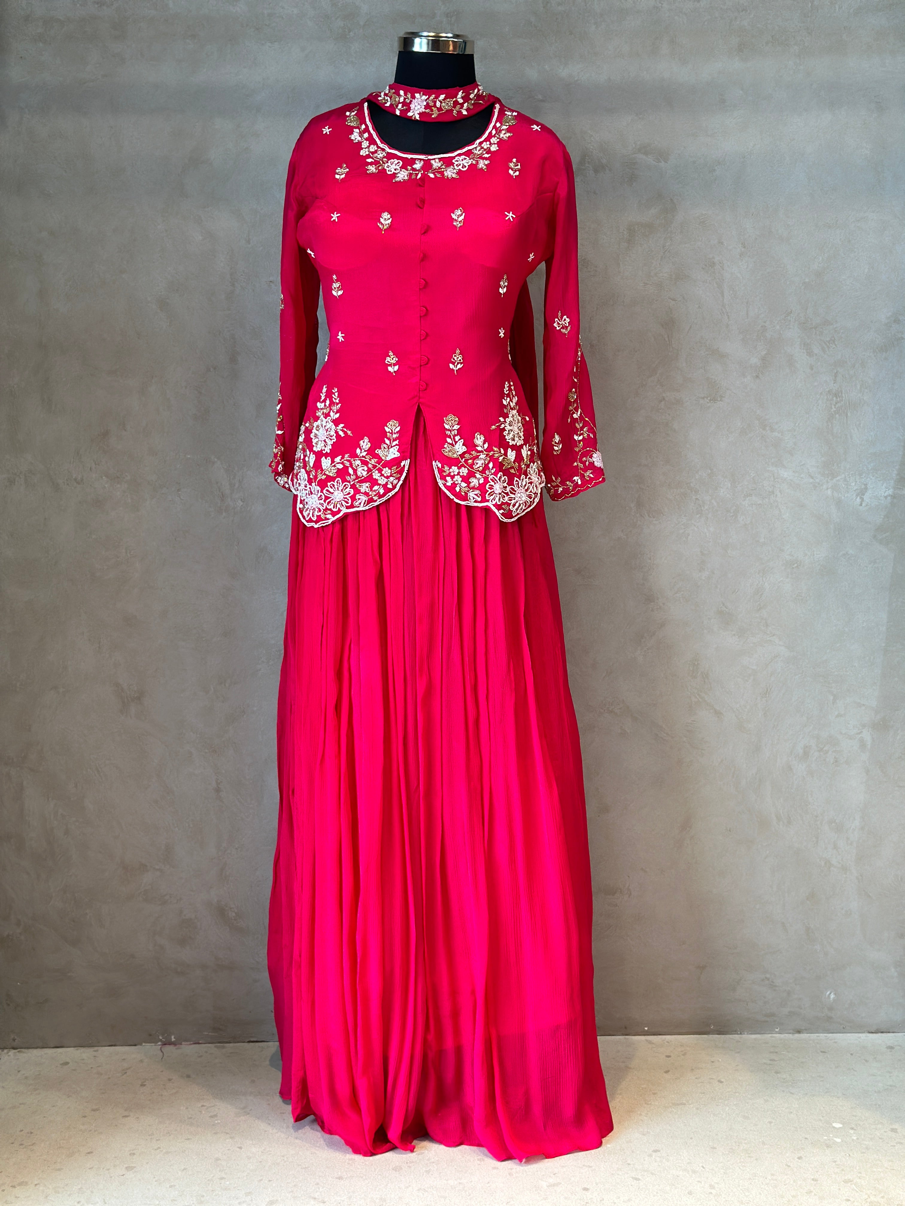DIWALI SPECIAL INDO FUSION SKIRT SET