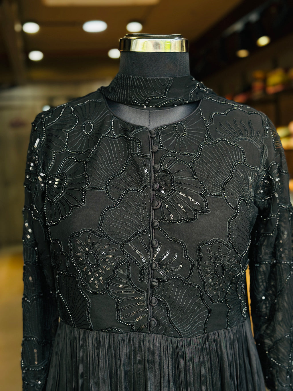 HANDWORK LONG GOWN