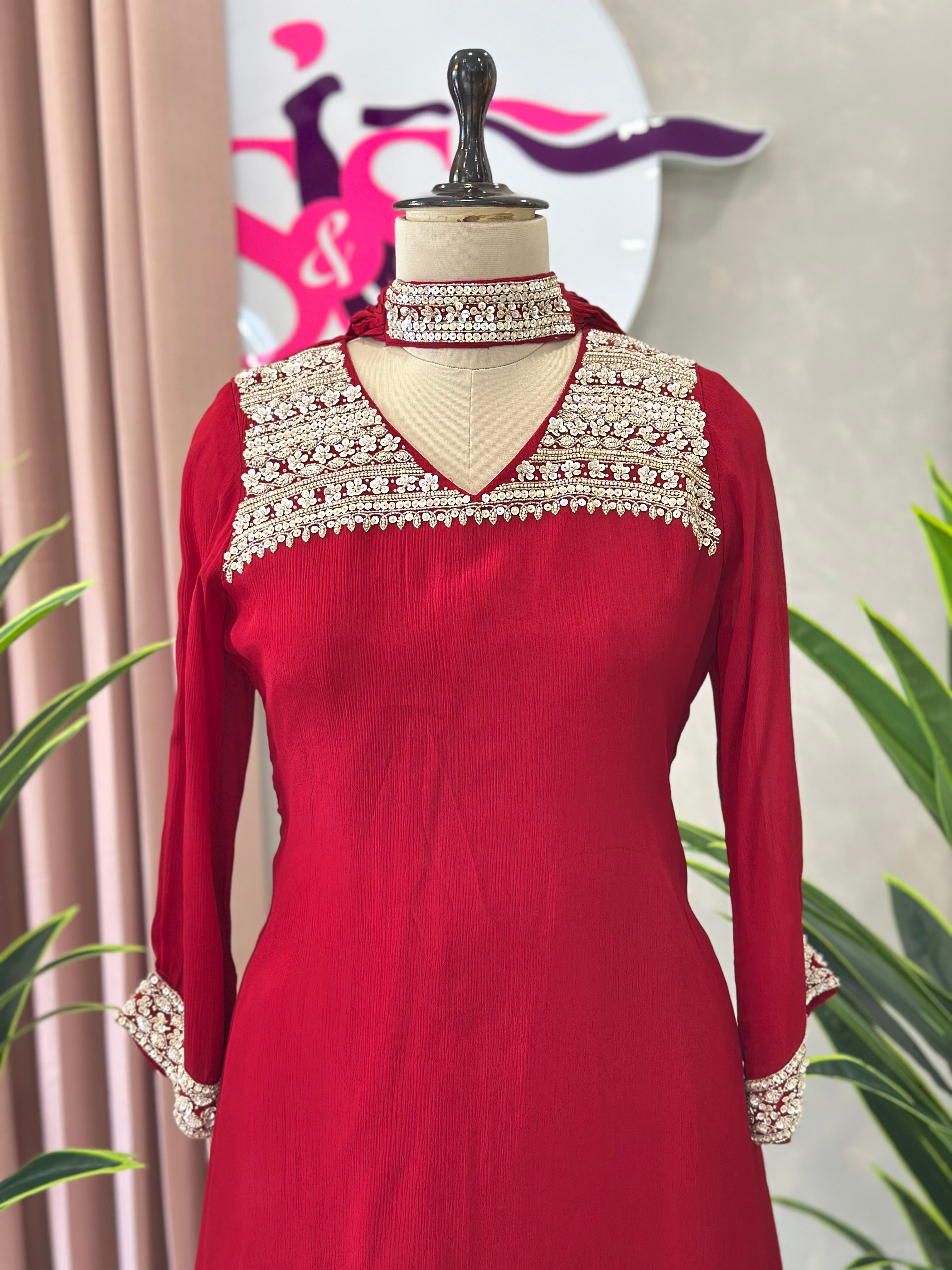 Elegant Handwork Kurta Set