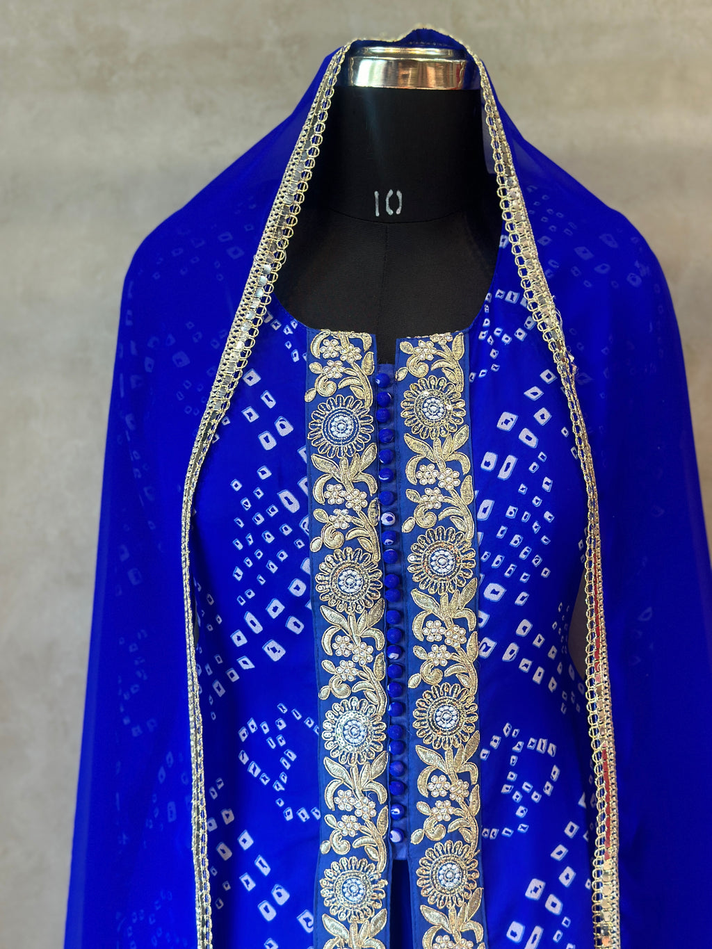 BEAUTIFUL BHANDEJ SPECIAL PLAZO SET