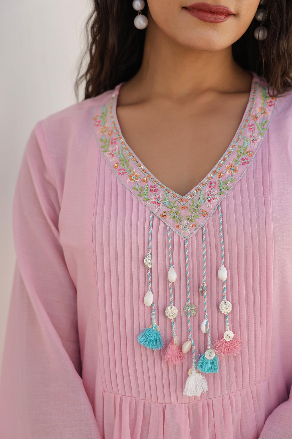 TRENDY EMBROIDERED CO-ORD SET