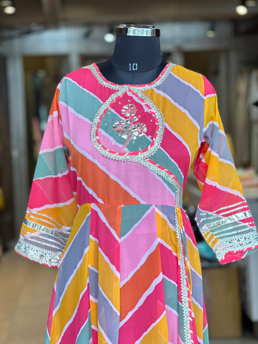 LAHRIYA ANARKALI GOWN