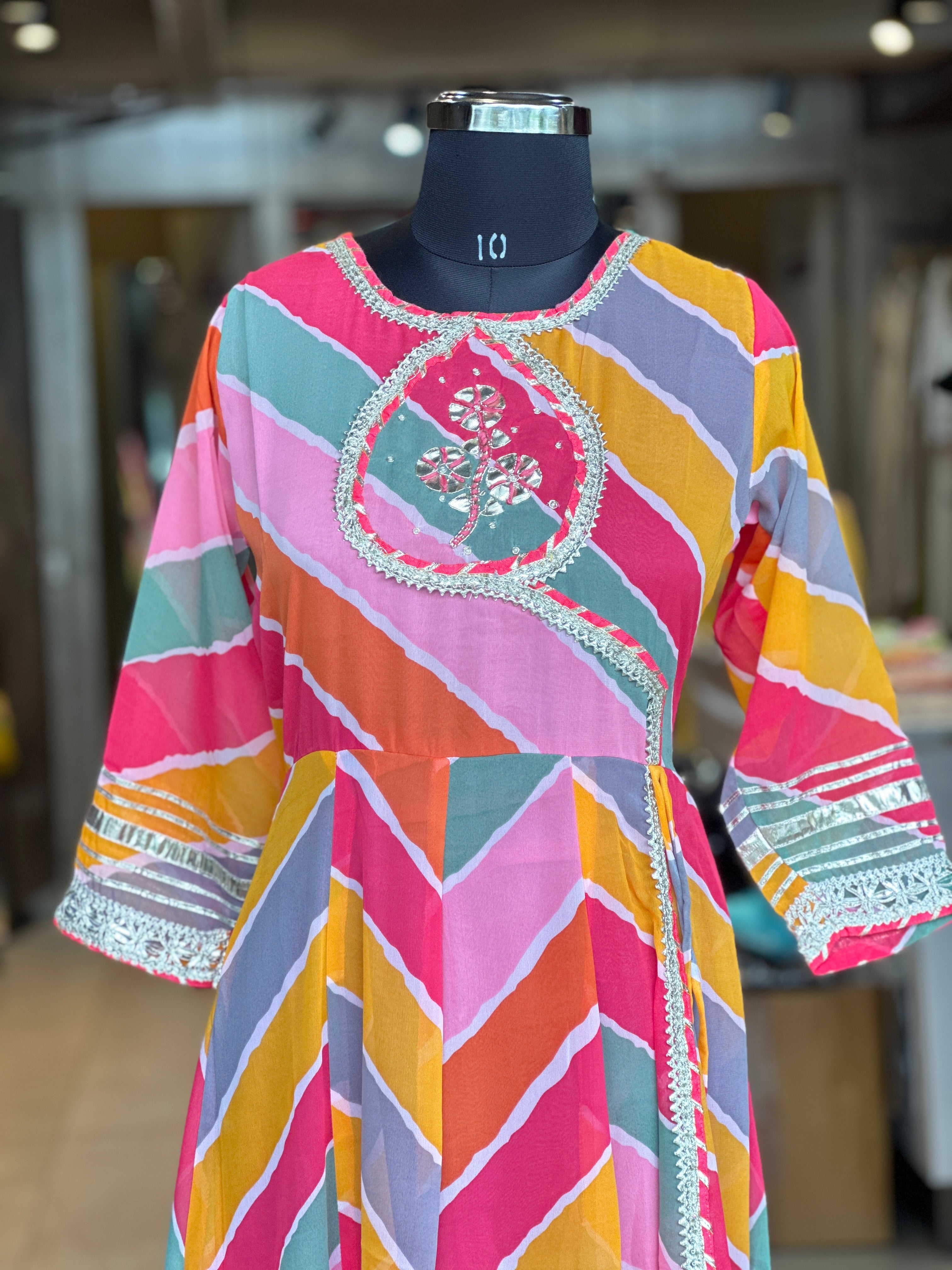 LAHRIYA ANARKALI GOWN