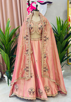 Elegant Handwork Lehenga Set with Beautiful Handwork Dupatta