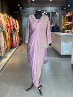 DRAPING WITH JACKET SET