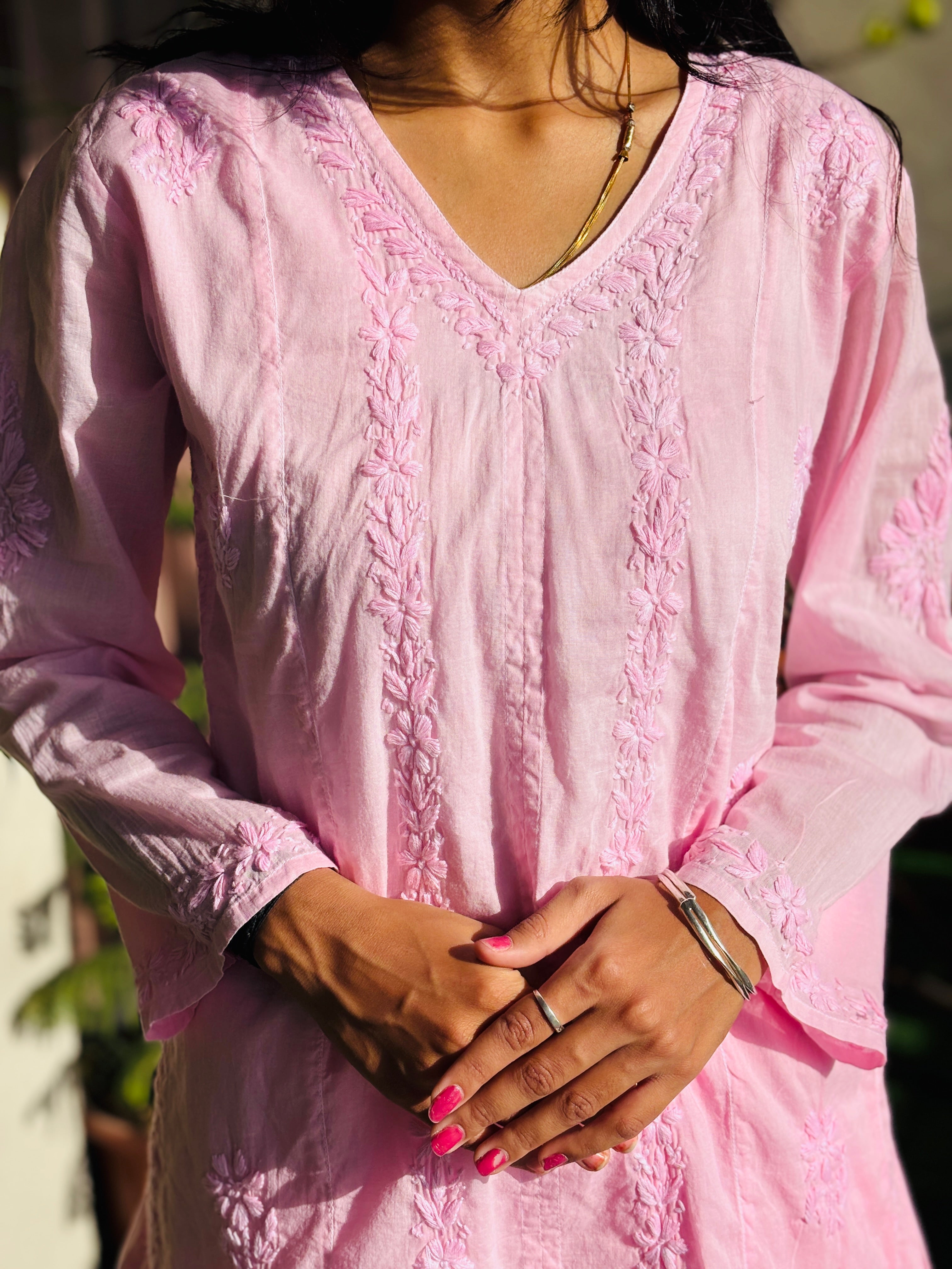 Graceful Embroidered Co-ord Set
