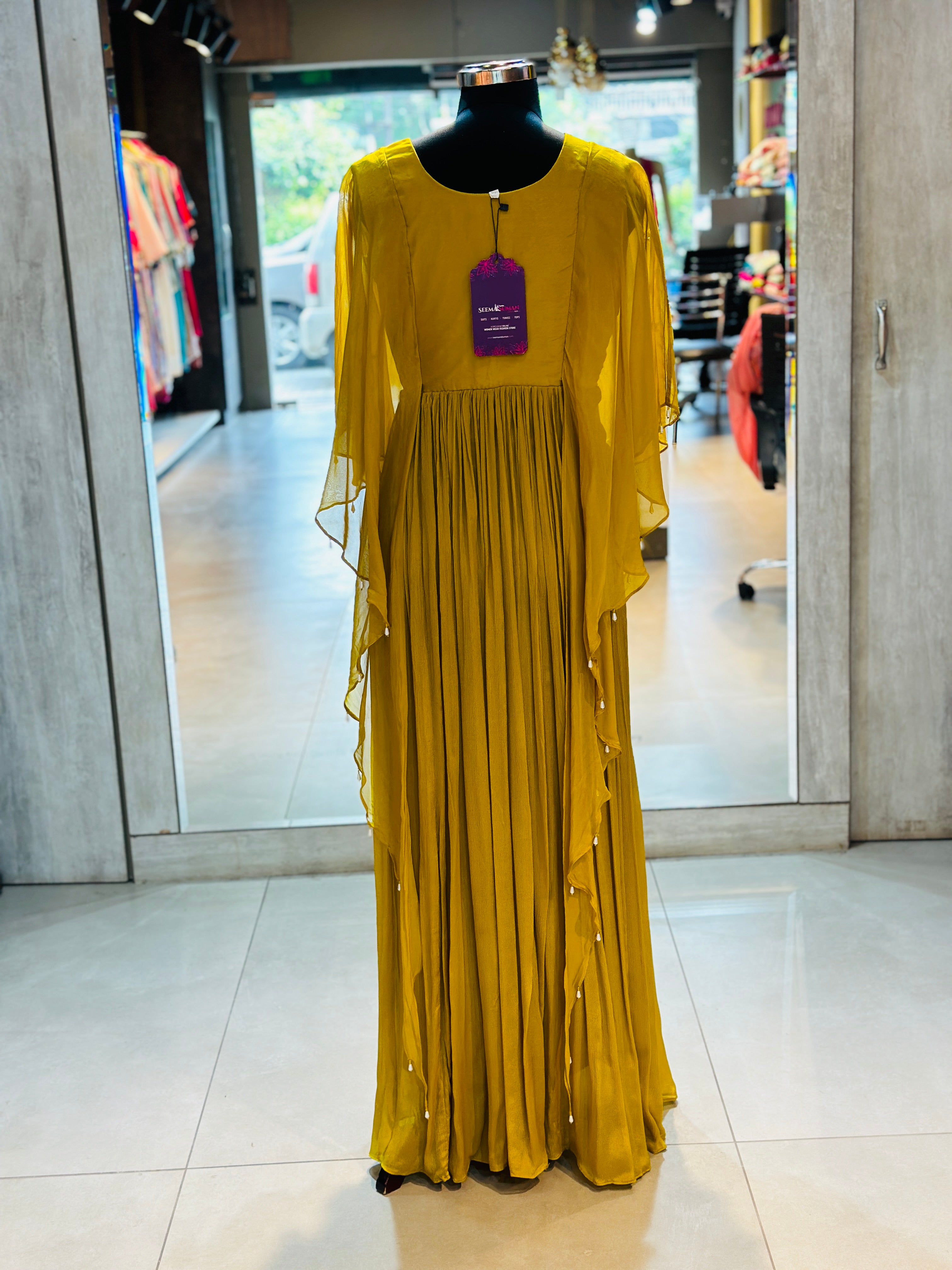 INDO-FUSION KAFTAN LONG GOWN