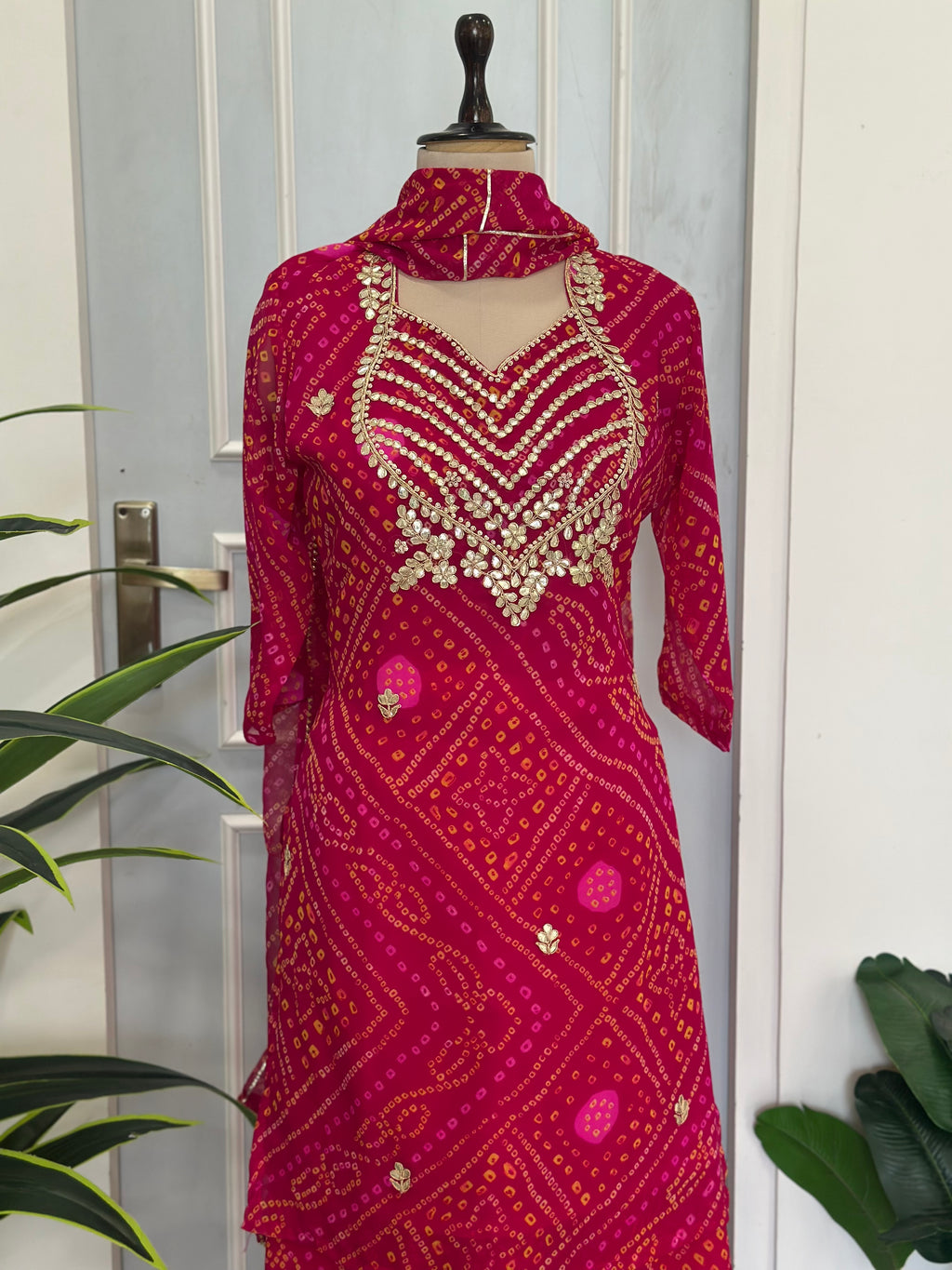 Royal Bandhej Palazzo set Collection