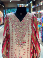 PURE CREPE KAFTAN SET