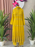 Festive Elegance Handwork Anarkali Set