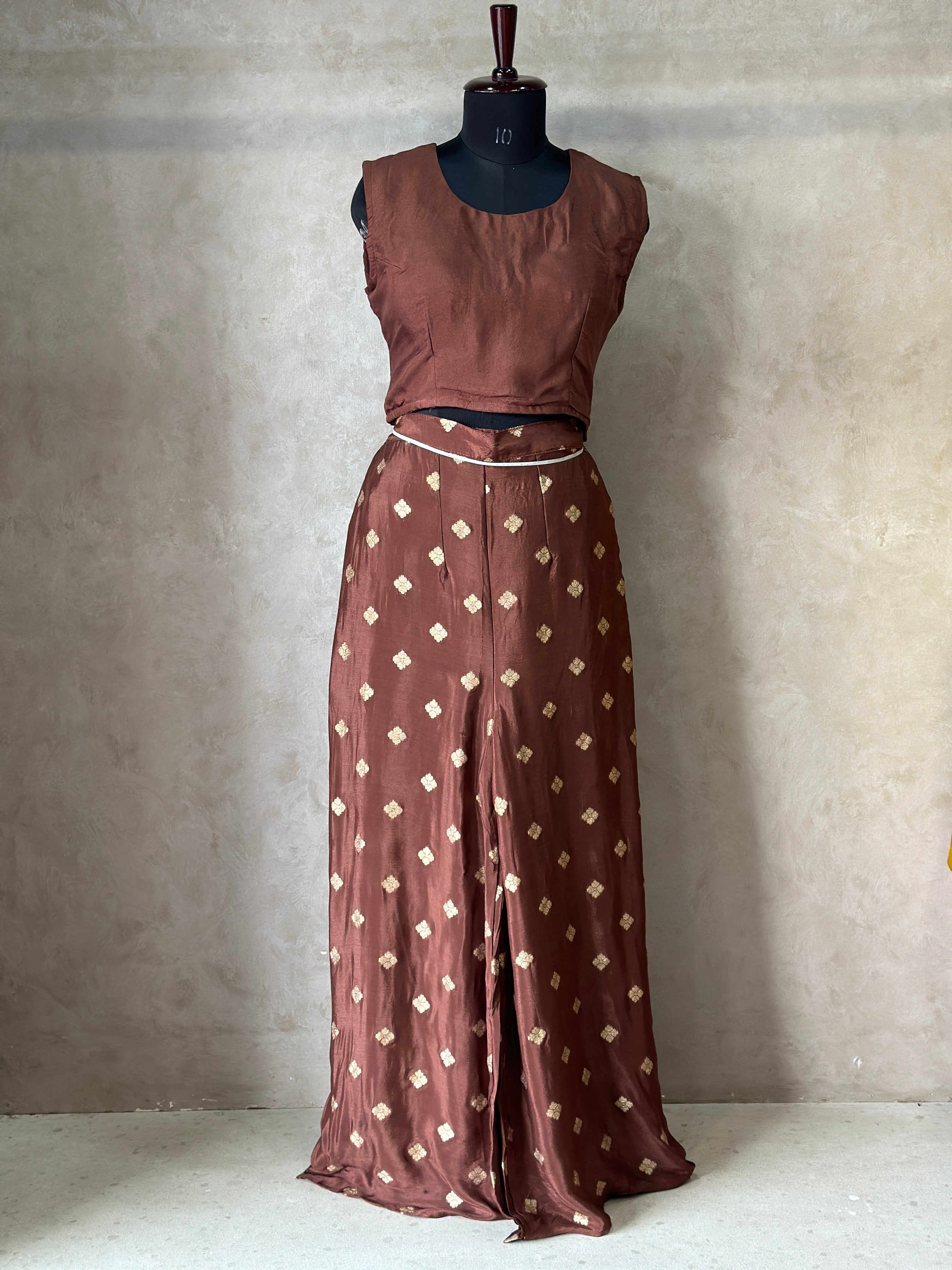 PURE CHINON HANDWORK KAFTAN SET