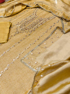Premium Gota Patti Handwork Unstitched Suit Set